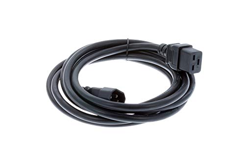 BOXNUBE IEC C14 to C19 Server Power Extension Link Cord 1.5M 4.5 Feet, Black (PC-C14-C19-1.5M) BOXNUBE IEC C14 to C19 Server Power Extension Link Cord 1.5M 4.5 Feet, Black (PC-C14-C19-1.5M)